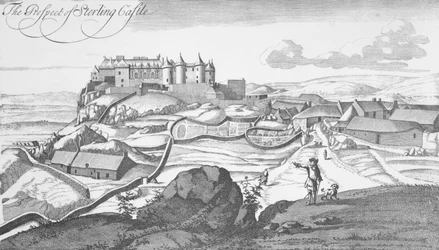 Die Aussicht auf Sterling Castle, veröffentlicht in 